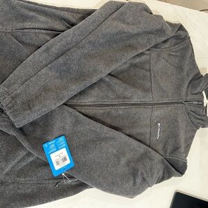 Columbia Gray Full-Zip Jacket
